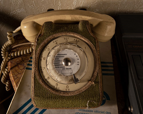 téléphone ancien escape game
